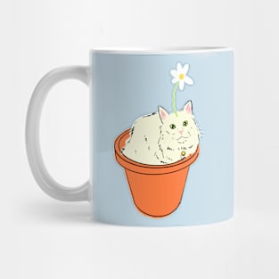 Flower cat Mug